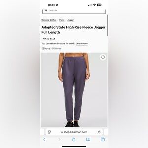 Lululemon joggers